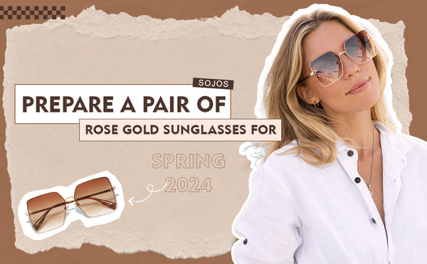 rose gold sunglasses