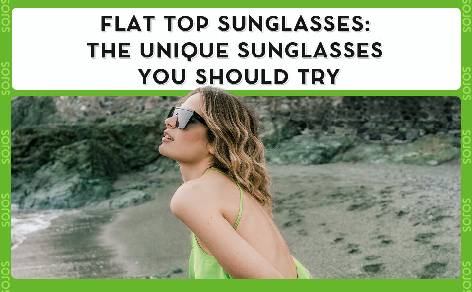 flat top sunglasses