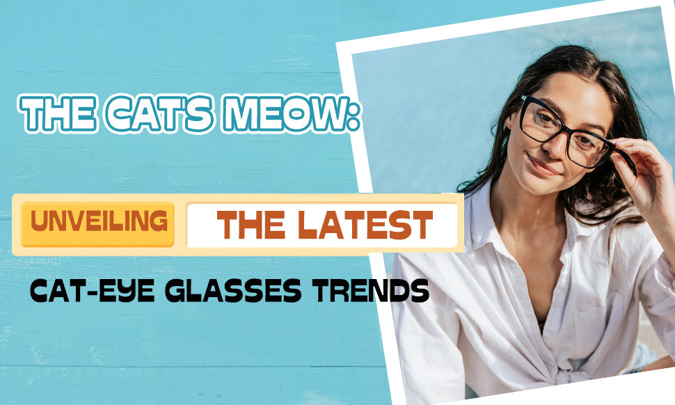 cat-eye eyeglasses