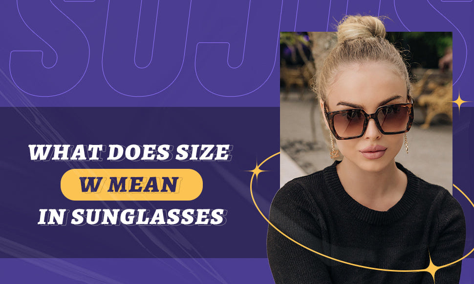 W sunglasses