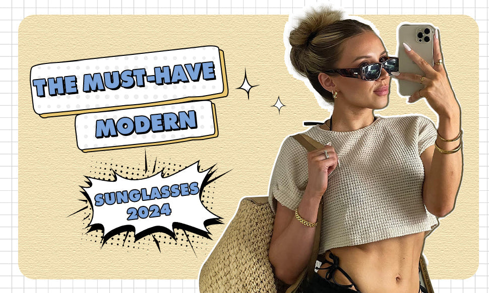 modern sunglasses