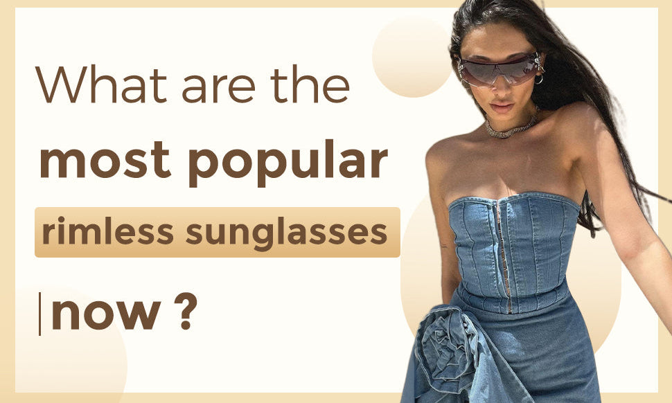 sojos rimless sunglasses