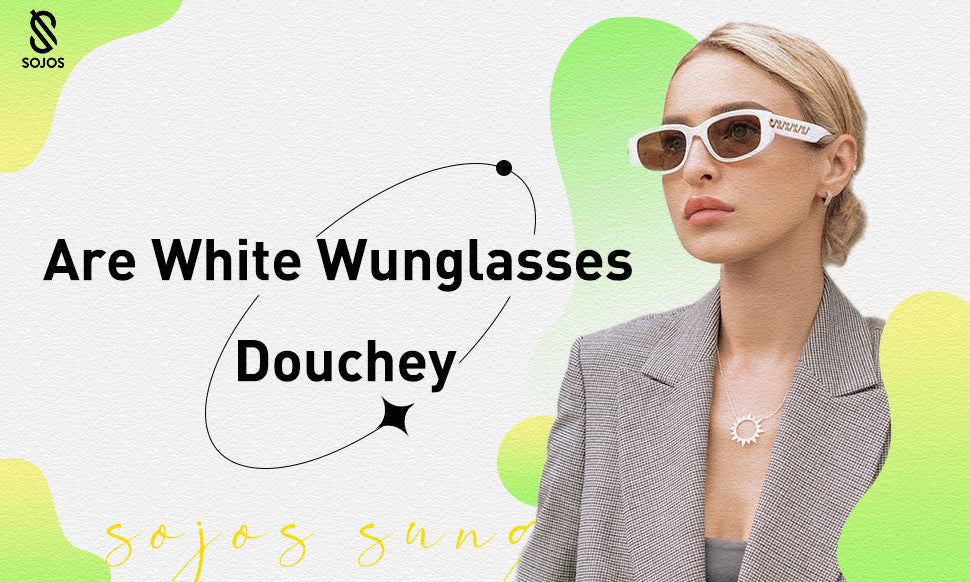 white sunglasses