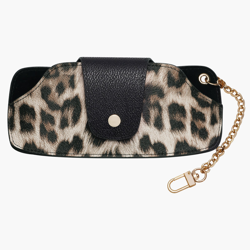 Leopard Case with Chain