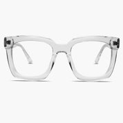 SOJOS Oversized Square Transparent Eyeglasses