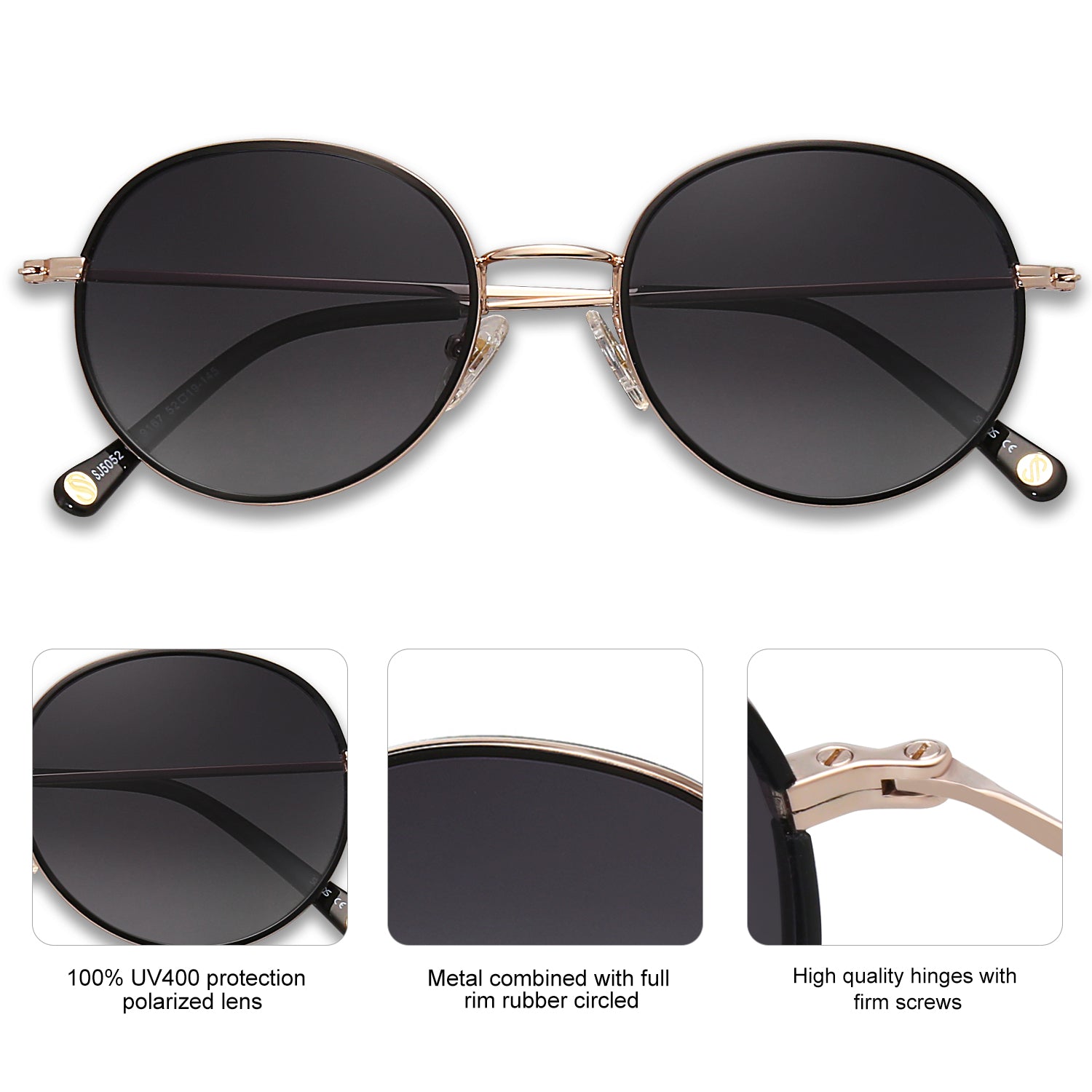 Round - Sojos Sunglasses